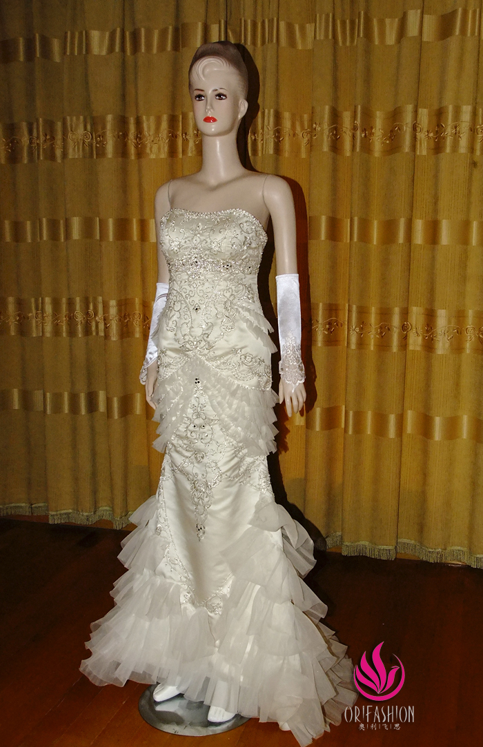Orifashion HandmadeReal Romantic wedding dress RC122